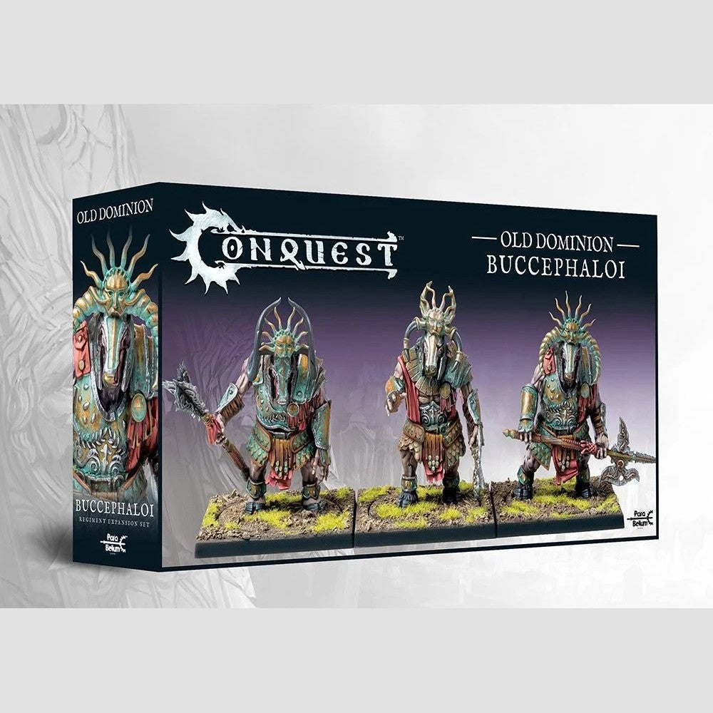 Buccephaloi unit box for Conquest The Last Argument of Kings, Old Dominion faction