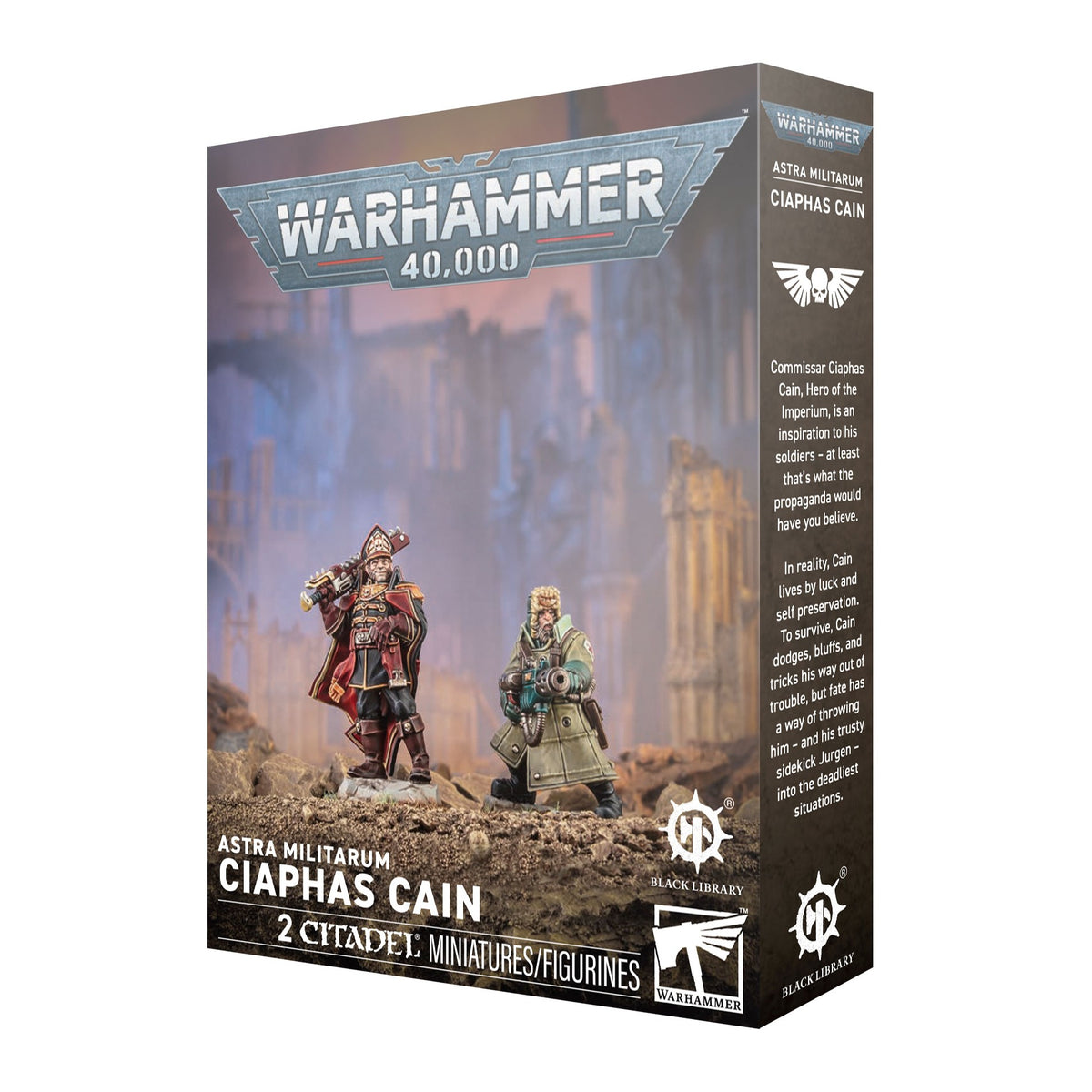 Ciaphas Cain box for Warhammer 40,000