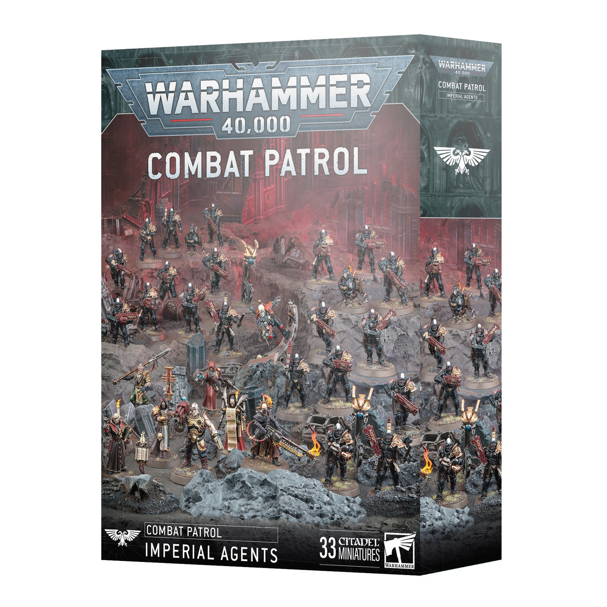 Combat Patrol: Imperial Agents box for Warhammer 40,000