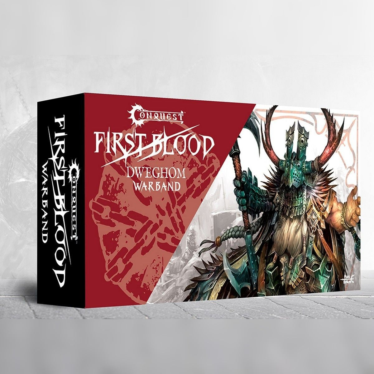 First Blood Dweghom Warband box for Conquest First Blood, army set
