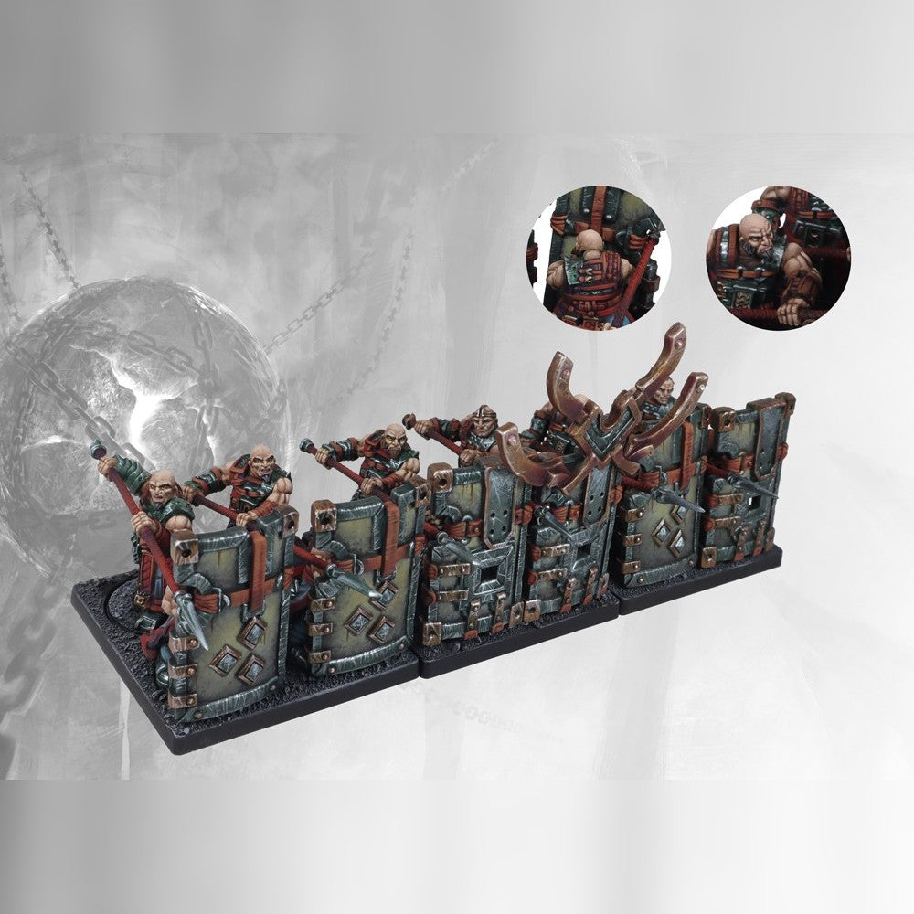 Initiates unit miniatures for Conquest The Last Argument of Kings, Dweghom faction