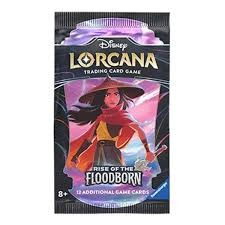 Lorcana Rise of the Floodborn booster pack for Disney Lorcana trading card game