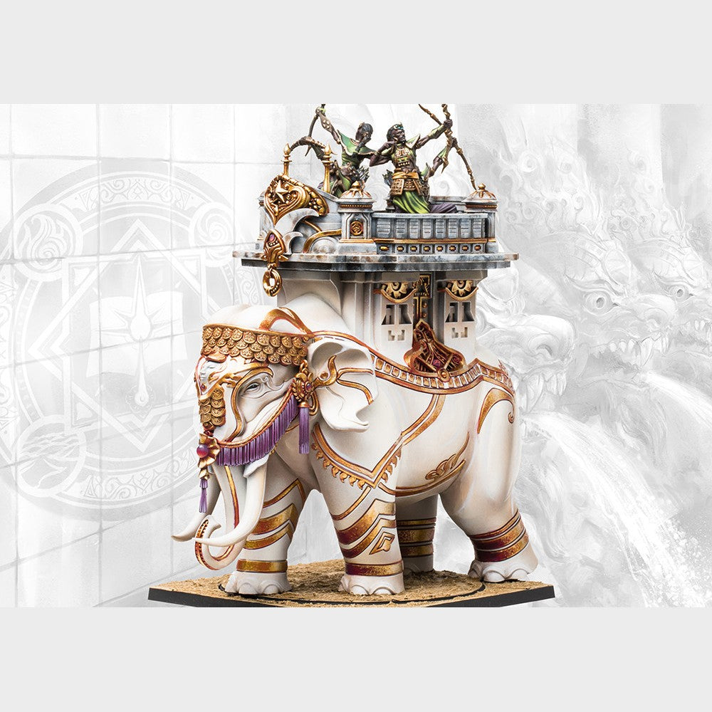 Mahut monster miniature for Conquest The Last Argument of Kings, Sorcerer Kings faction
