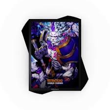 Spirit Blossom Darius art card sleeves for the Riftbound League of Legends TCG