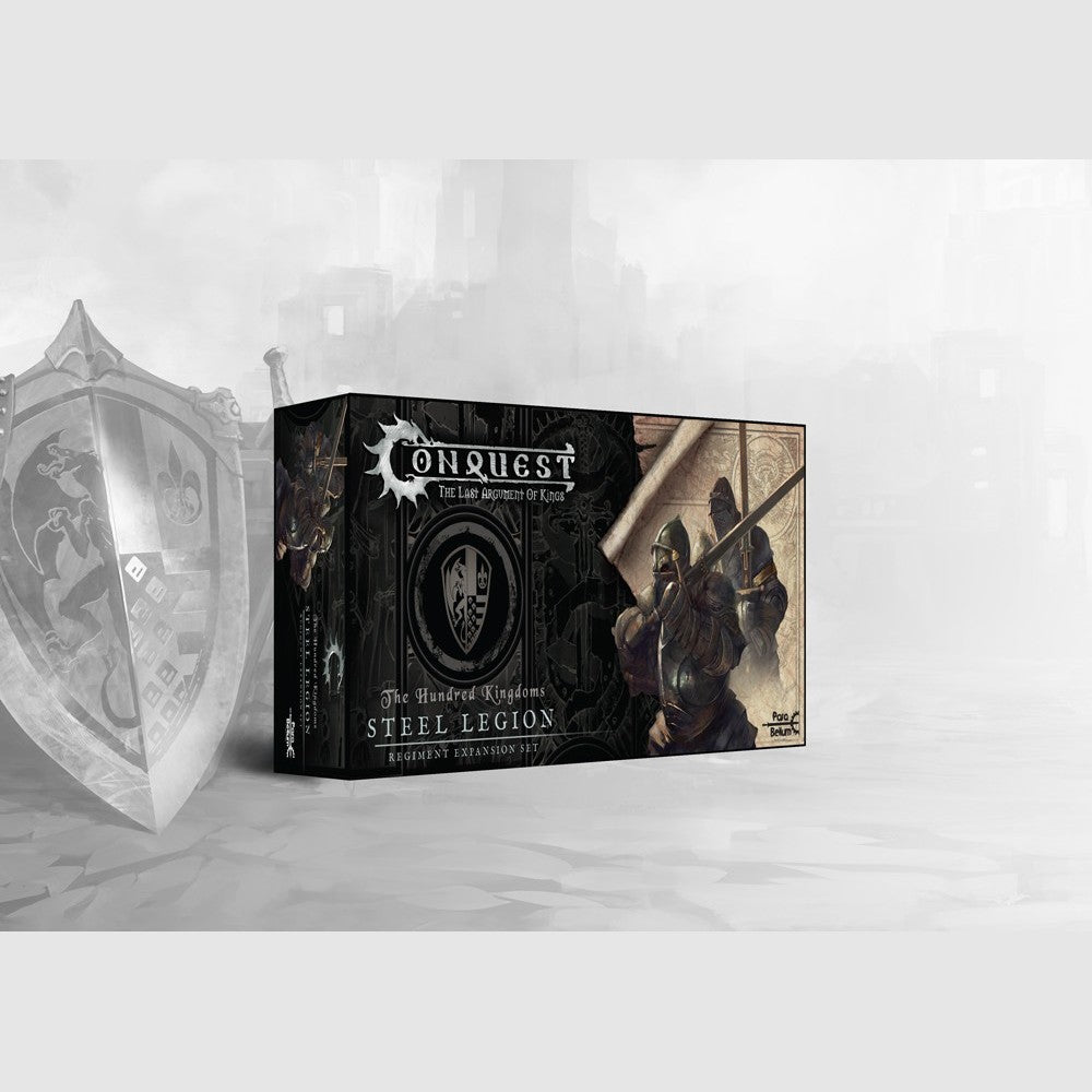 Steel Legion unit box for Conquest The Last Argument of Kings, Hundred Kingdoms faction