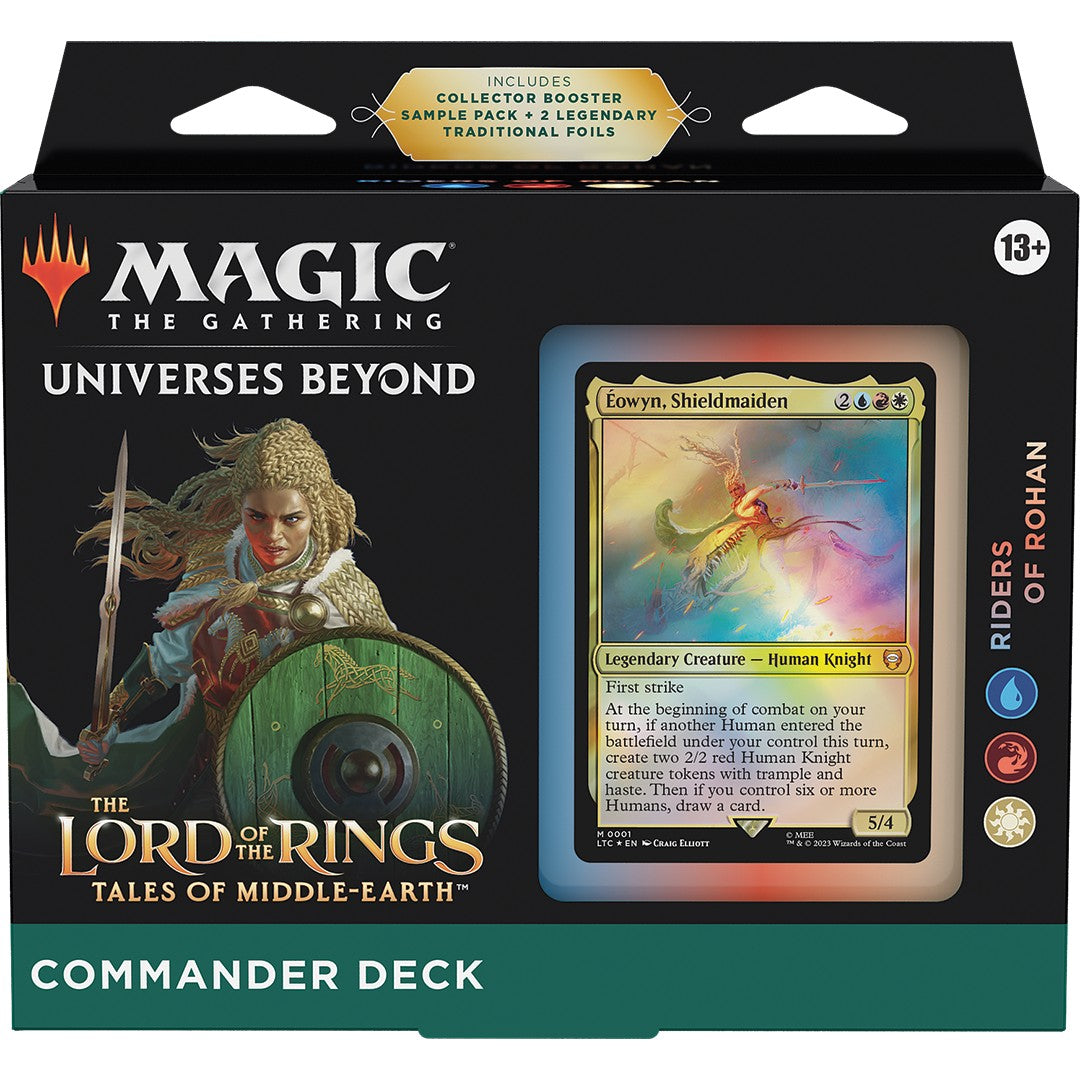Riders of Rohan Commander Deck box for Magic The Gathering Lord of the Rings