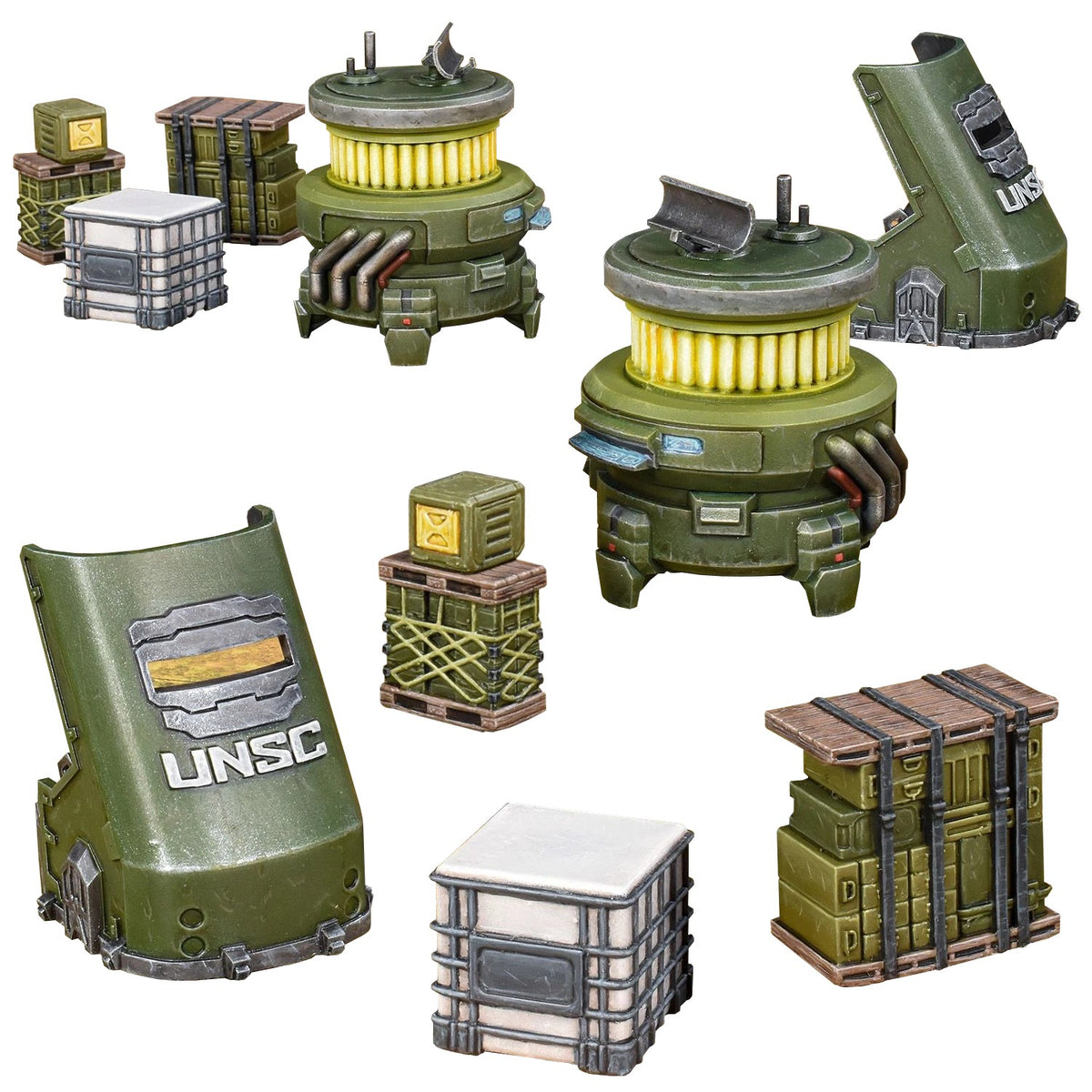 UNSC Scenery Set for Halo: Flashpoint