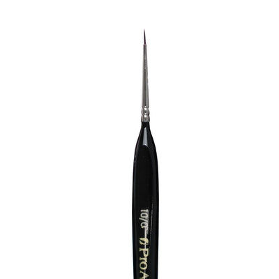 Brushes collection image showing Pro Arte: Series 410 - 10/0 Paint Brush