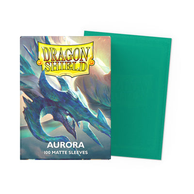 Card Sleeves collection image showing Dragon Shield: Matte Aurora - Standard Sleeves (100)