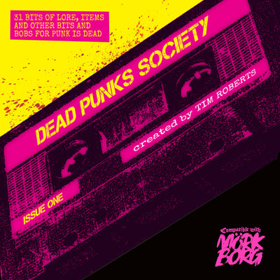 RPG Zines collection image showing Dead Punks Society Vol. One