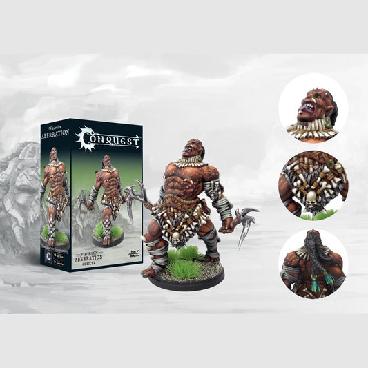 Aberration character miniature box for Conquest The Last Argument of Kings, W'adrhun faction
