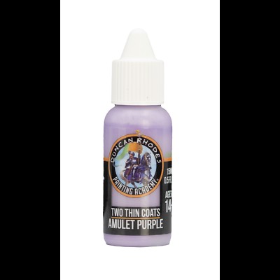 Amulet Purple base paint bottle by Two Thin Coats miniature acrylic paint