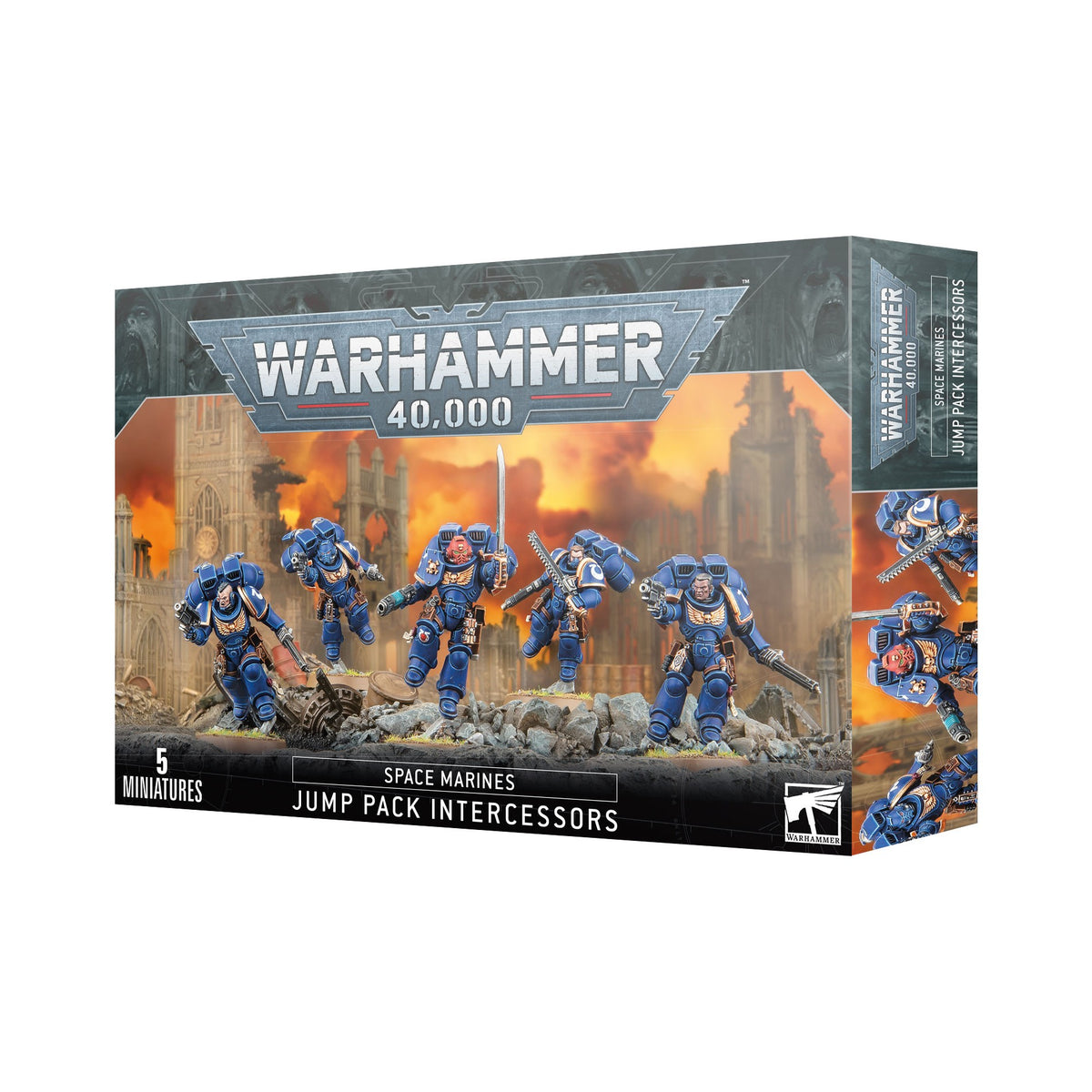 Assault Intercessors with Jump Packs box for Warhammer 40,000