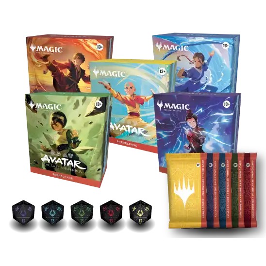 Avatar: The Last Airbender - Prerelease Pack box for Magic: The Gathering