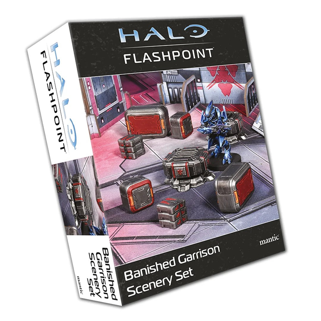 Banished Garrison Scenery Set for Halo Flashpoint, terrain set