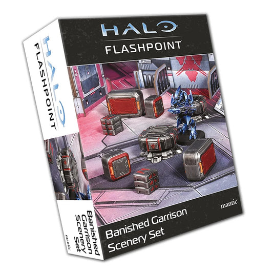 Banished Garrison Scenery Set for Halo Flashpoint, terrain set