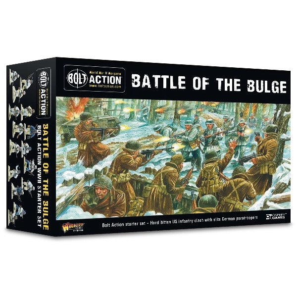 Battle of the Bulge starter set box for Bolt Action WWII wargame