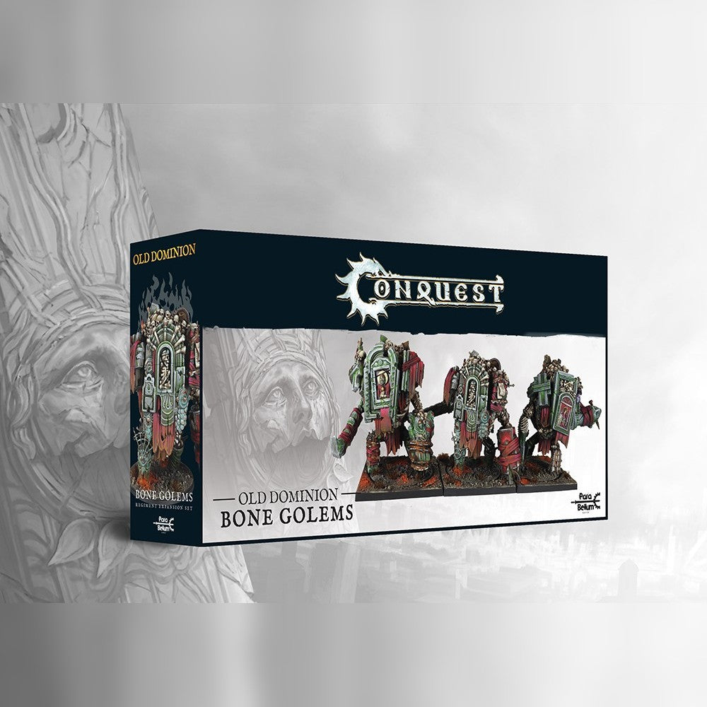 Bone Golems unit box for Conquest The Last Argument of Kings, Old Dominion faction