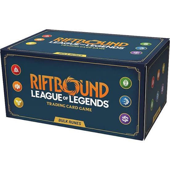 Riftbound Bulk Runes box for Riftbound League of Legends TCG, rune bundle