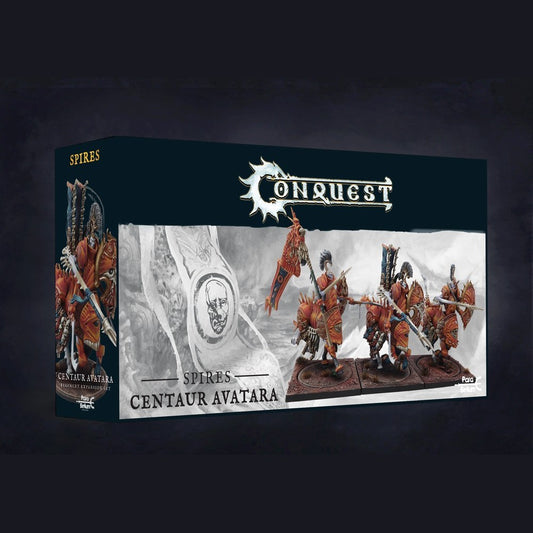 Centaur Avatara unit box for Conquest The Last Argument of Kings, Spires faction