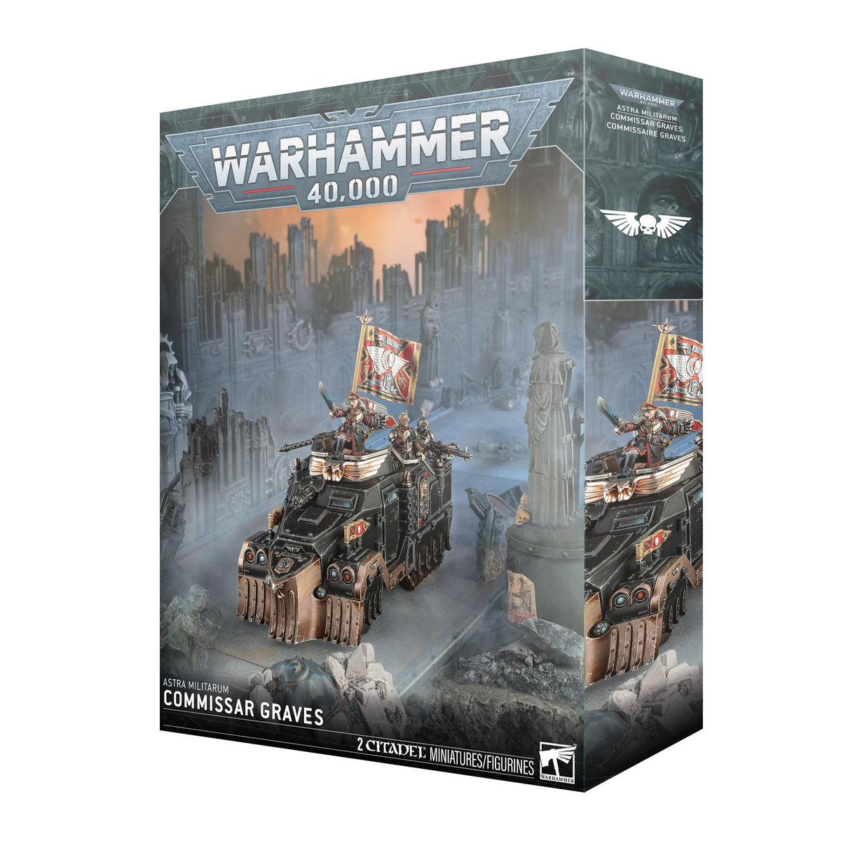 Commissar Graves box for Warhammer 40,000