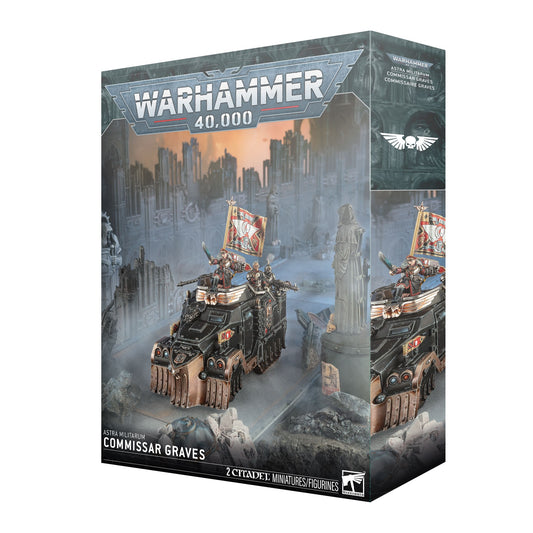 Commissar Graves box for Warhammer 40,000