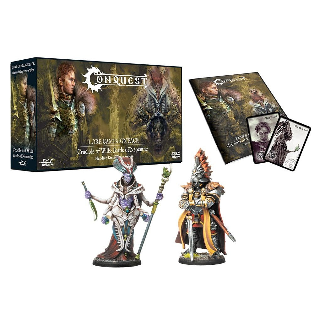 Conquest Lore Campaign Pack Crucible of Wills Battle of Nepenthe for Conquest, campaign box set