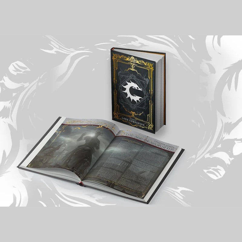 Conquest Lore Companion hardcover book for Conquest The Last Argument of Kings, lore rulebook