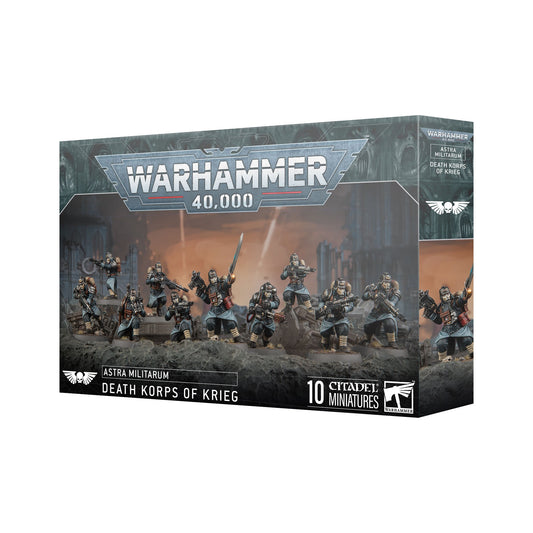 Death Korps of Krieg box for Warhammer 40,000