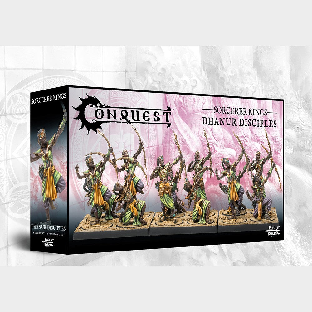 Dhanur Disciples unit box for Conquest The Last Argument of Kings, Sorcerer Kings faction