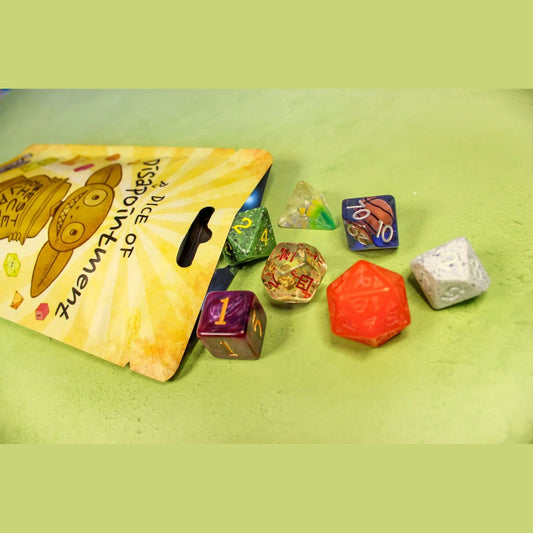 Dice of Disaster mystery dice bag by Mystery Dice Goblin