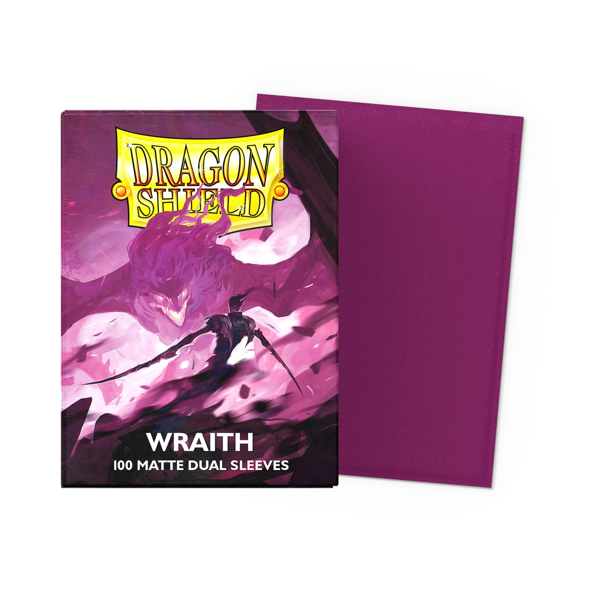 Dragon Shield: Dual Matte Wraith - Standard Sleeves (100) box
