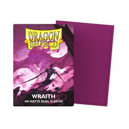 Dragon Shield: Dual Matte Wraith - Standard Sleeves (100) box