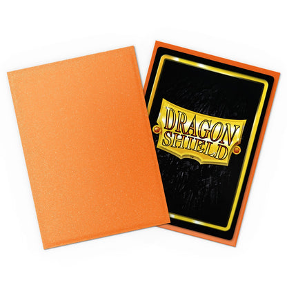 Dragon Shield: Matte Amber - Standard Sleeves (100), second view