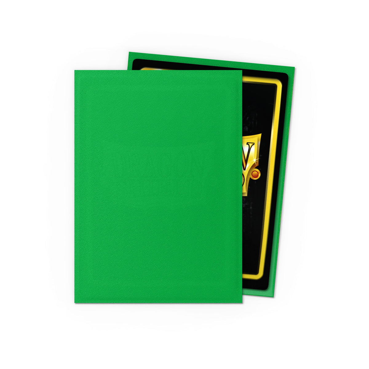 Dragon Shield: Matte Apple Green - Standard Sleeves (100), second view