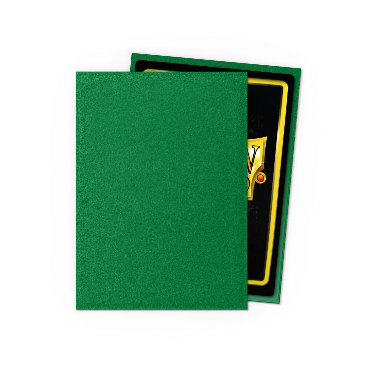 Dragon Shield: Matte Emerald - Standard Sleeves (100), second view