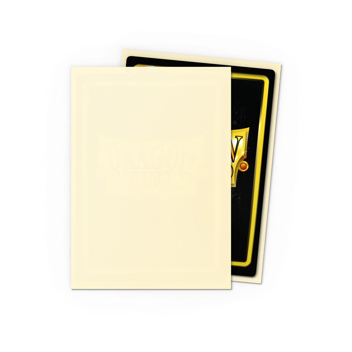Dragon Shield: Matte Ivory - Standard Sleeves (100), second view