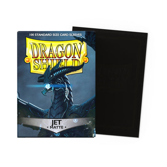 Dragon Shield: Matte Jet - Standard Sleeves (100) box