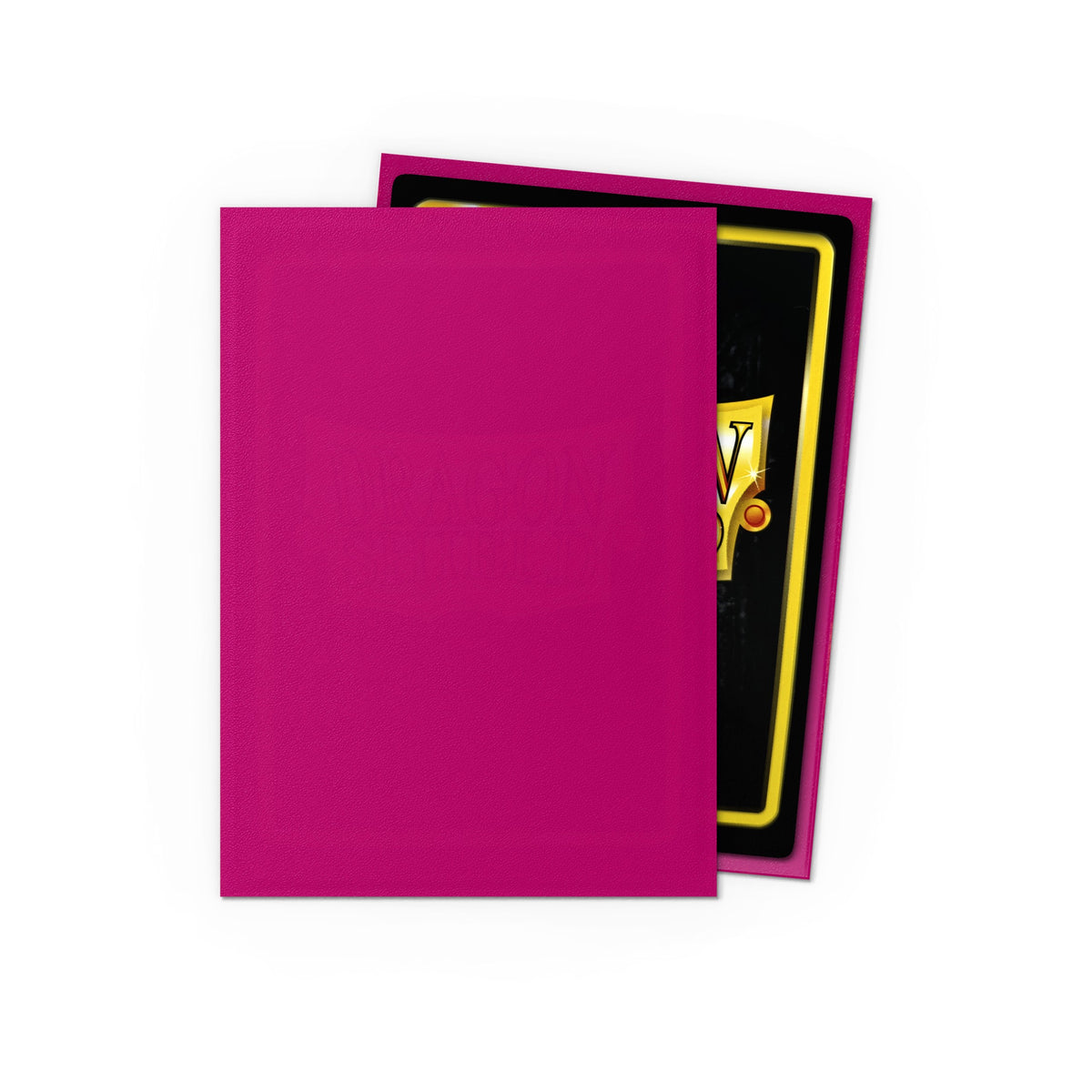 Dragon Shield: Matte Magenta - Standard Sleeves (100), second view