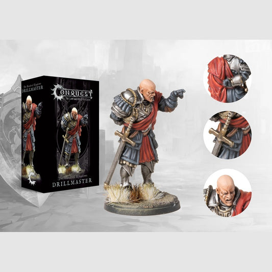 Drillmaster unit box for Conquest The Last Argument of Kings, Hundred Kingdoms faction