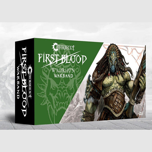 First Blood W'adrhun Warband box for Conquest First Blood, army set