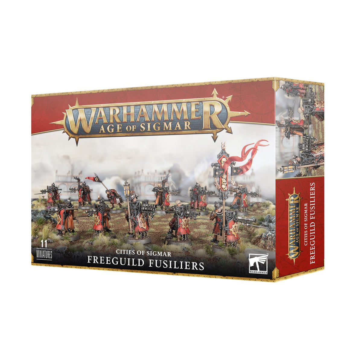 Freeguild Fusiliers box for Warhammer Age of Sigmar
