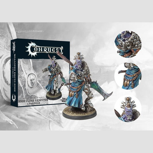 High Clone Executor character box for Conquest The Last Argument of Kings, Spires faction