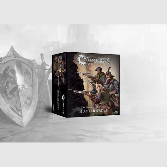Hunter Cadre unit box for Conquest The Last Argument of Kings, Hundred Kingdoms faction