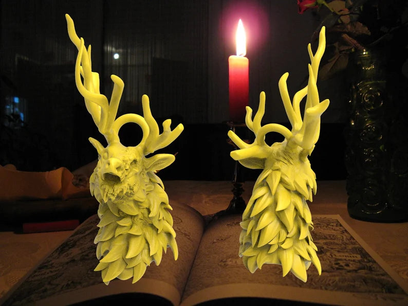 D&D ZOMBIE REINDEER CHRISTMAS BAUBLE