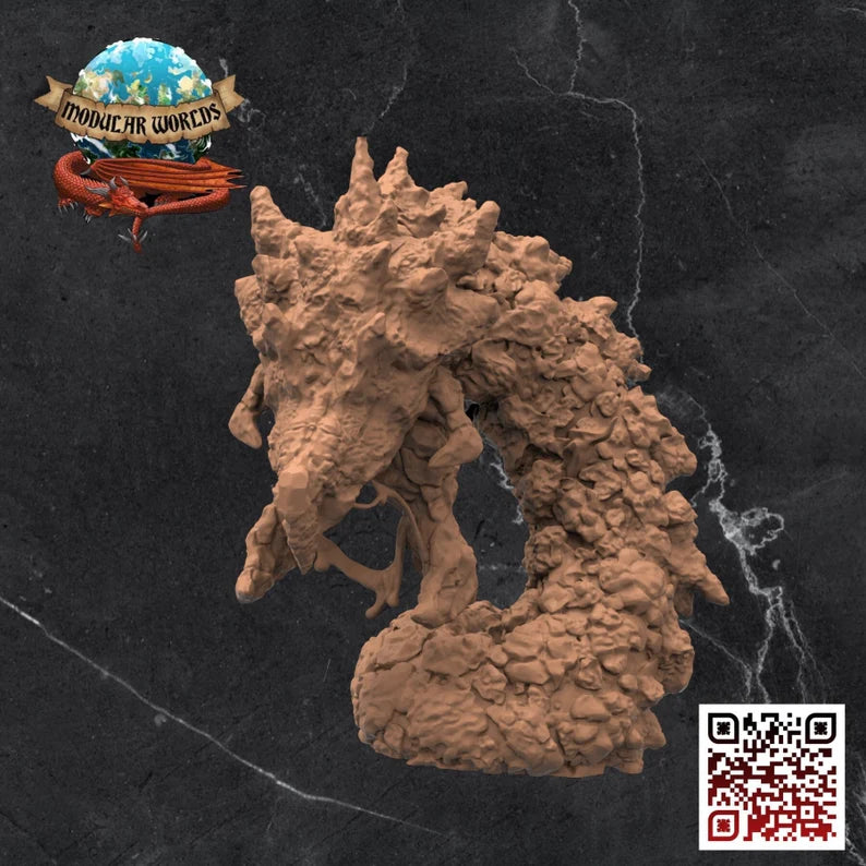 OBSIDIAN DEVOURER (LAVA WYRM)