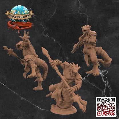 LIZARDFOLK WARRIORS X3