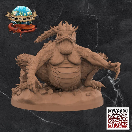 LIZARDFOLK QUEEN & SCENIC BASE