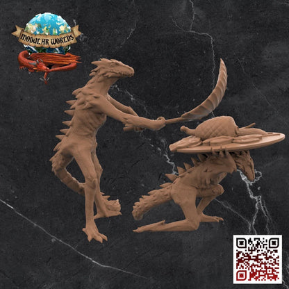 LIZARDFOLK SLAVES X2