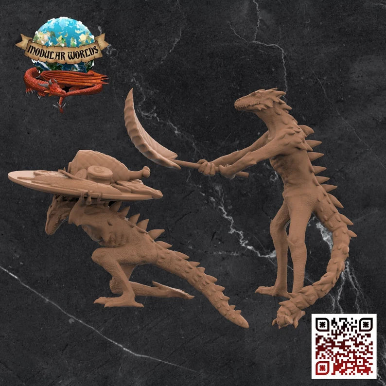 LIZARDFOLK SLAVES X2